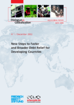 New steps to faster and broader debt relief for developing countries