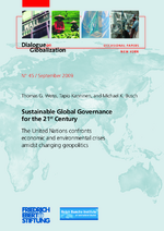 Sustainable global governance for the 21st century