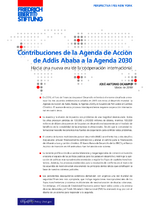 Contribuciones de la Agenda de Acción de Addis Ababa a la Agenda 2030