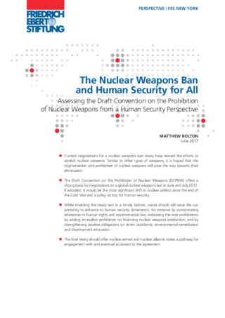 The nuclear weapons ban and human security for all
