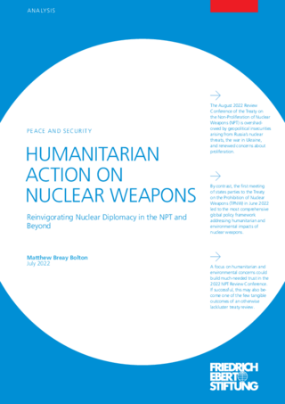 Humanitarian action on nuclear weapons